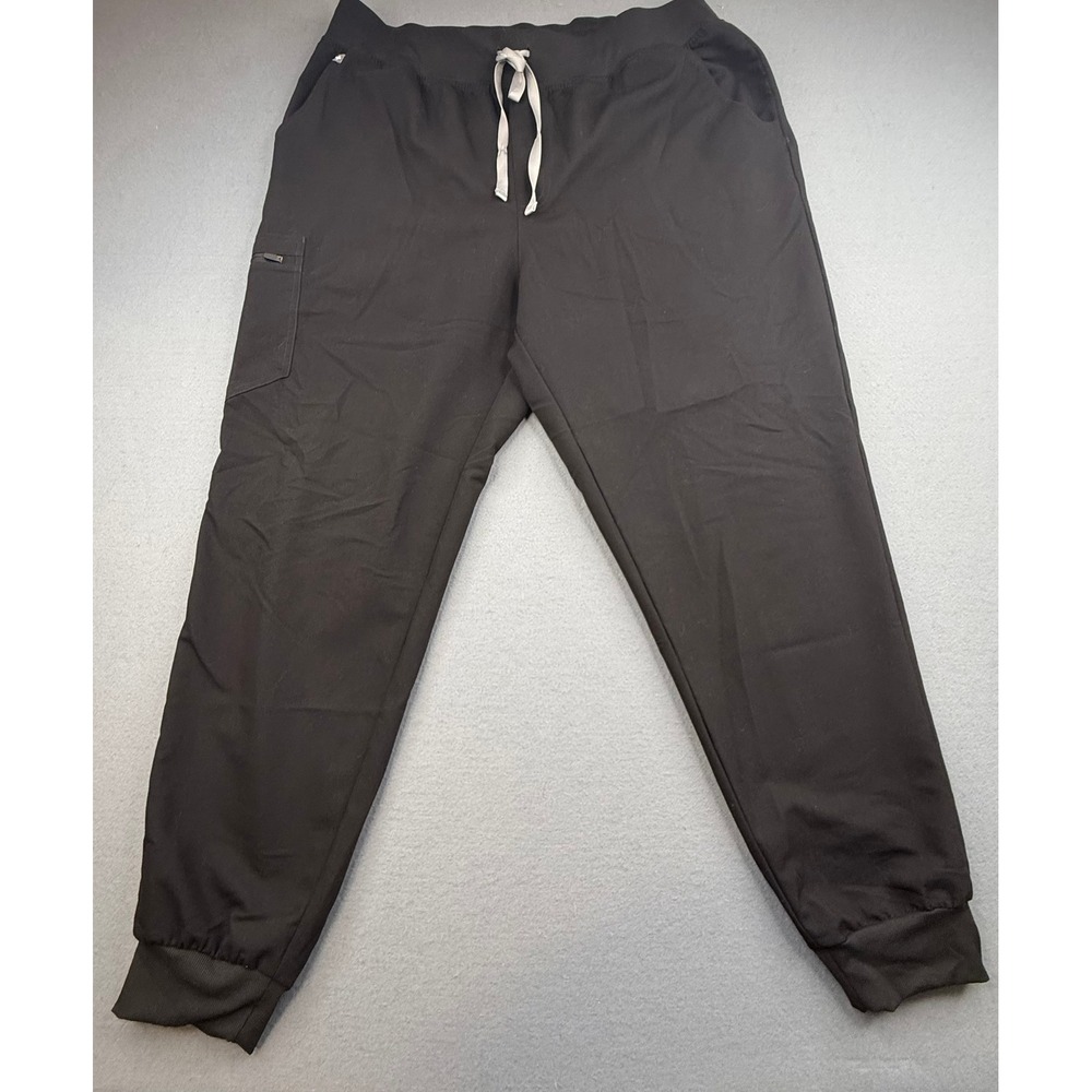 FIGS Scrub Pants Women 3XL/T Black Technical Collection Jogger HW ZAMORA Tall